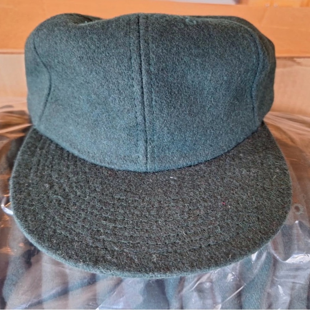 Forest Green vintage hat